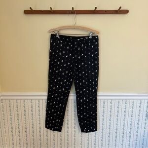 Club Monaco Floral Cropped Pants